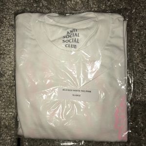 [NEW] Anti Social Social Club Block logo T-shirt